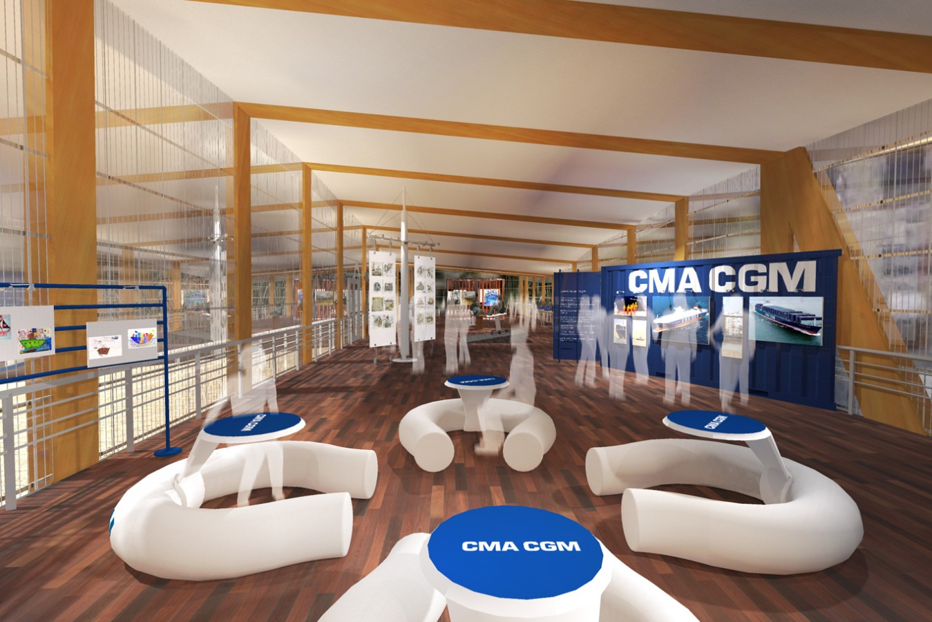 CMA CGM - Exposition - 2013 - Agence : HavasEvent
