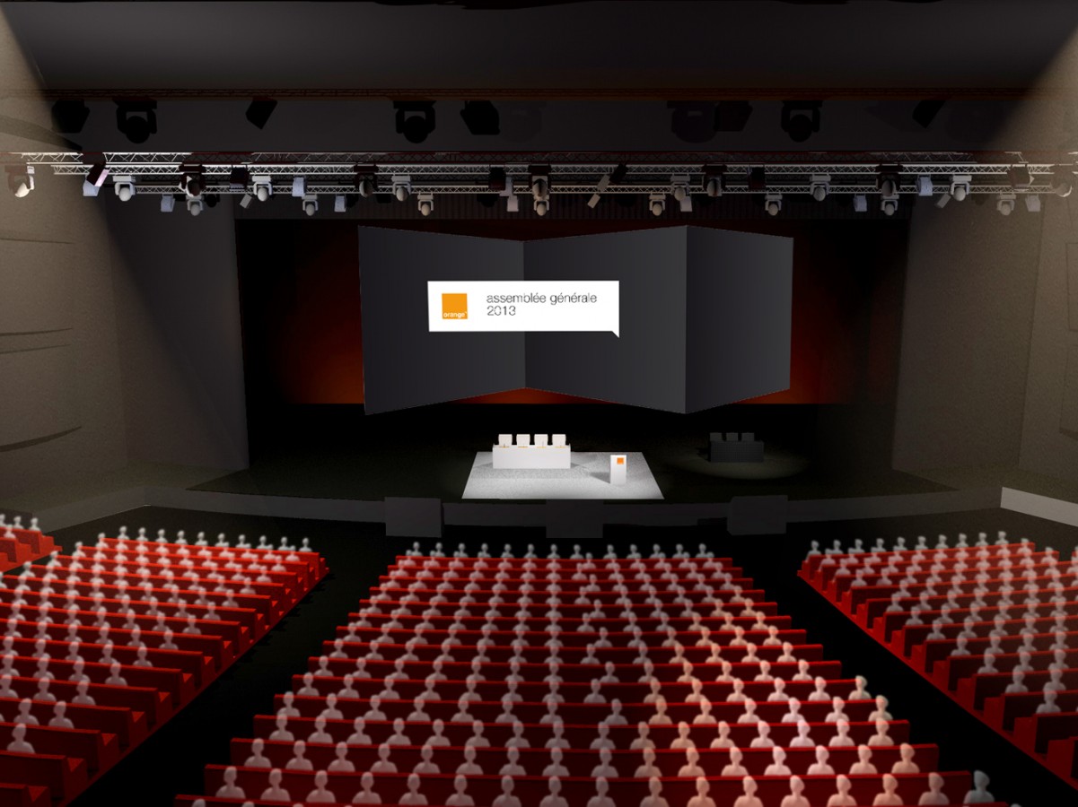Orange - Assemblée Générale - 2013 - Agence HavasEvent