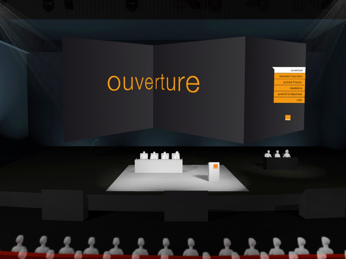 Orange - Assemblée Générale - 2013 - Agence HavasEvent